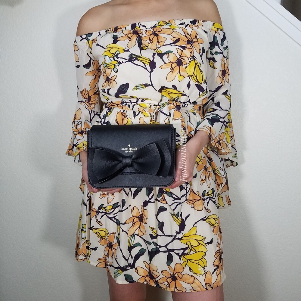 NWT KATE SPADE HANNI VANDERBILT CROSSBODY BLACK - Picture 6 of 8